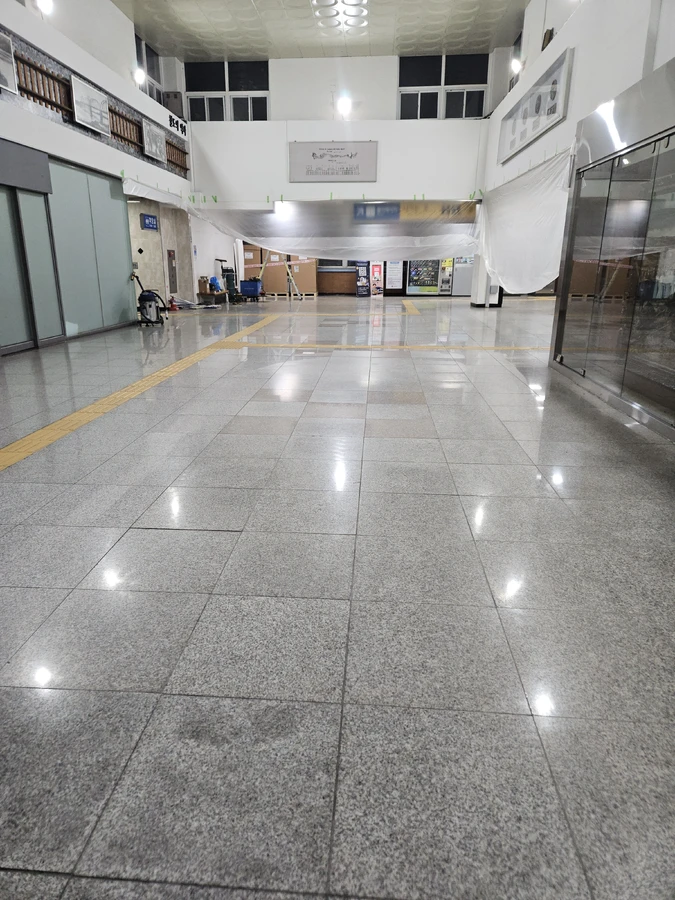 고양 건물 화강석 시공 완료